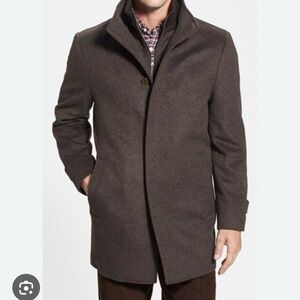 Men's Classic Brown Trench Coat
